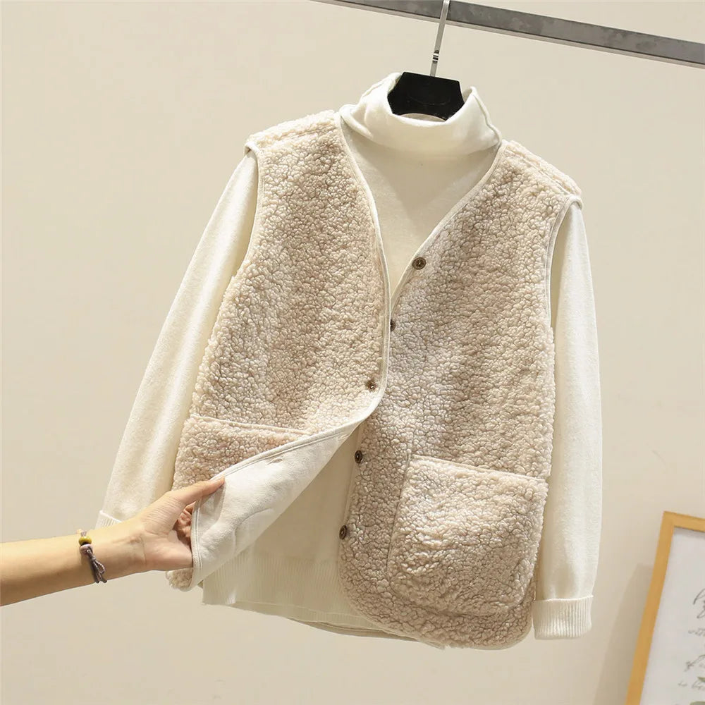 Cloé - Gilet Chic Polyvalent en Laine