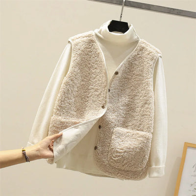 Cloé - Gilet Chic Polyvalent en Laine
