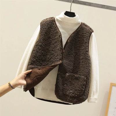 Cloé - Gilet Chic Polyvalent en Laine