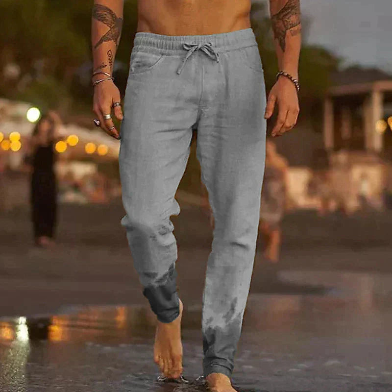 ROSSI ROMA | PANTALONS DE PLAGE EN LIN