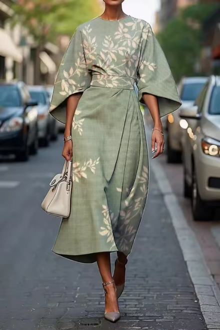 Celeste - Élégante Robe à Fleurs