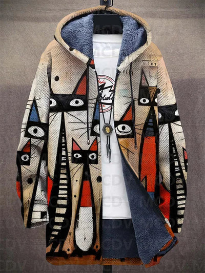 Mansana | Cardigan de luxe inspiré par l'art