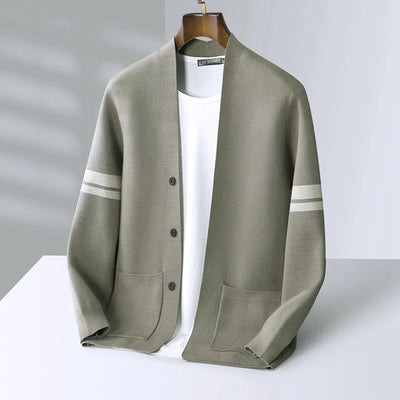Amévie™ | Gilet côtelé élégant avec col et poches