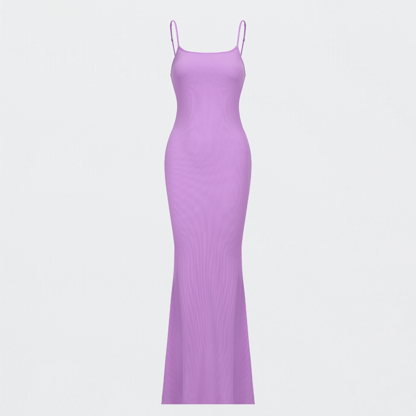 Robe maxi à bretelles côtelées - Offre exclusive