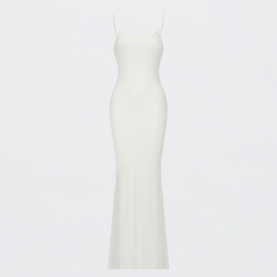 Robe maxi à bretelles côtelées - Offre exclusive
