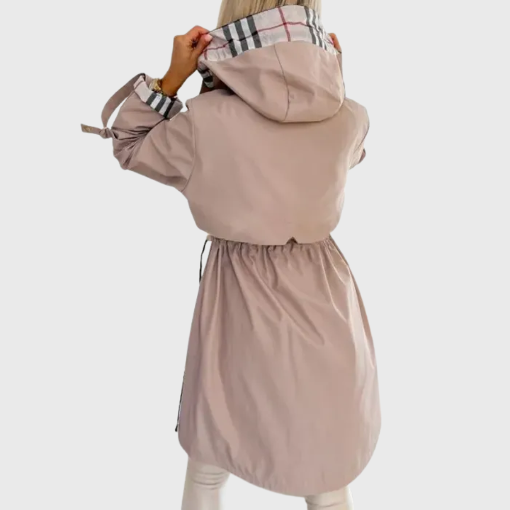 Aurélie | Manteau Femme à Fermeture Frontale