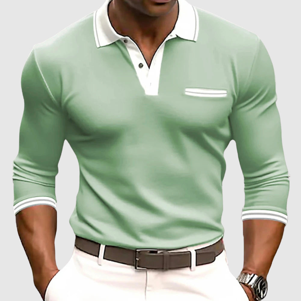 Amévie - Chemise à détails contrastés élégants
