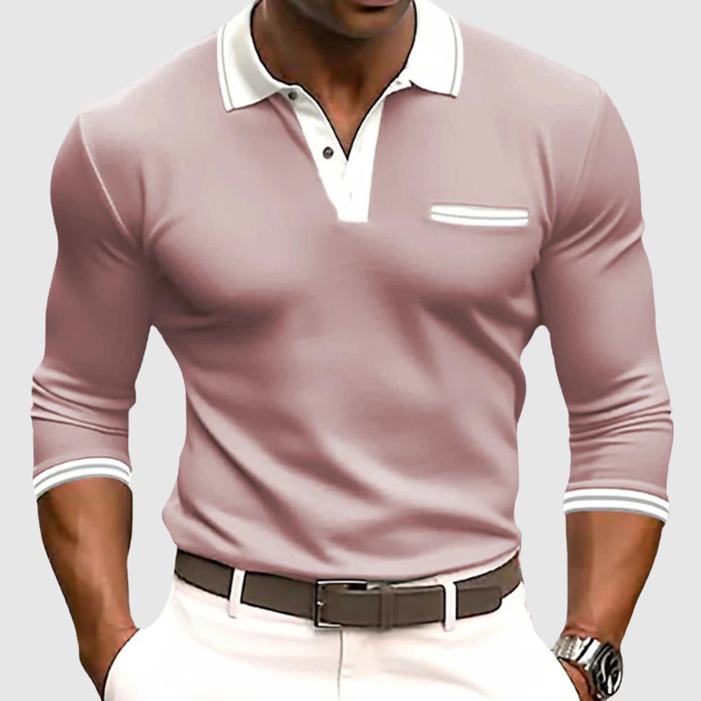 Amévie - Chemise à détails contrastés élégants