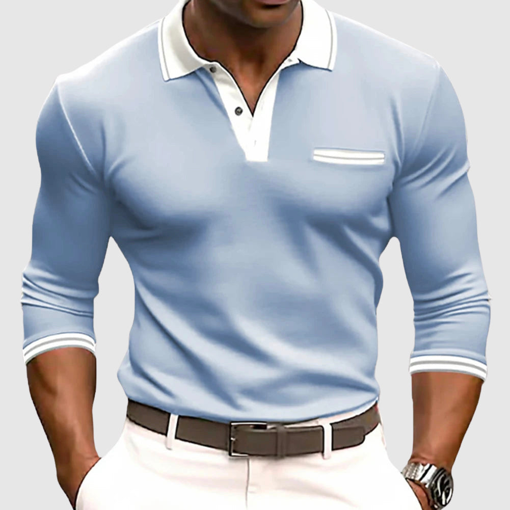 Amévie - Chemise à détails contrastés élégants
