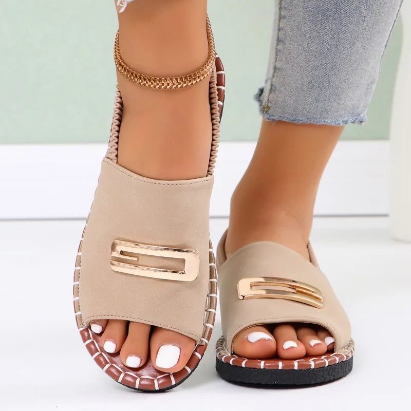 Gianna | Sandales à talon en coin orthopédique™