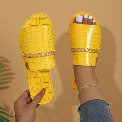 Mira | Tongs de Plage Wedge Luxe™
