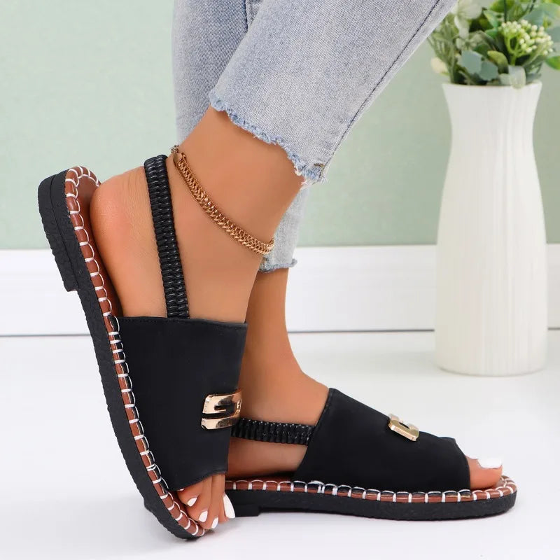 Gianna | Sandales à talon en coin orthopédique™