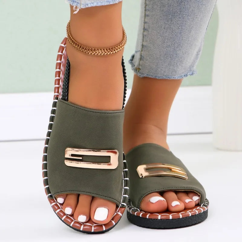 Gianna | Sandales à talon en coin orthopédique™