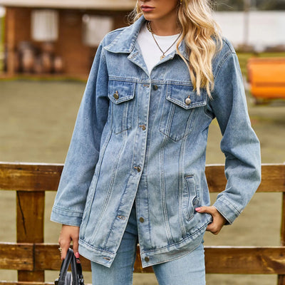 Margaux - Veste en Jean Élégante Classique