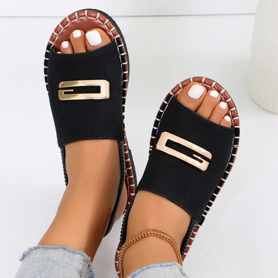 Gianna | Sandales à talon en coin orthopédique™