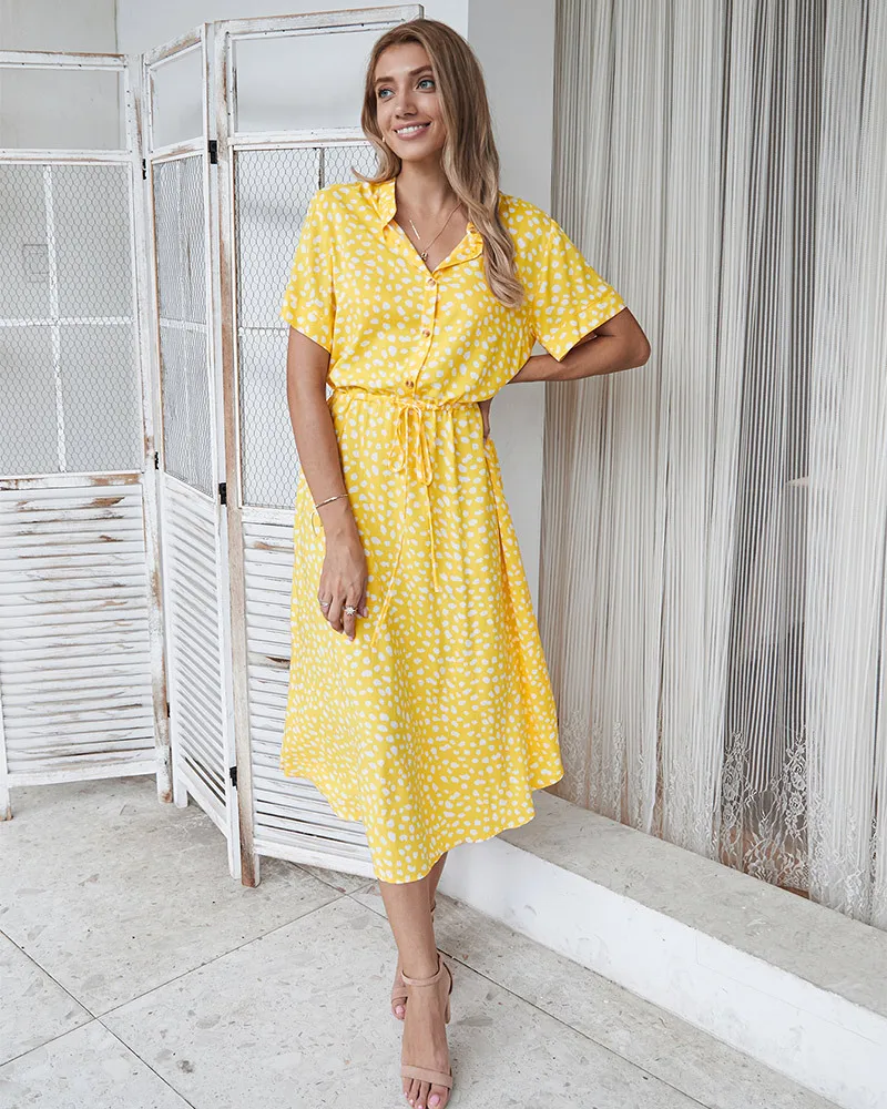 Cloé | Robe Chemise Été