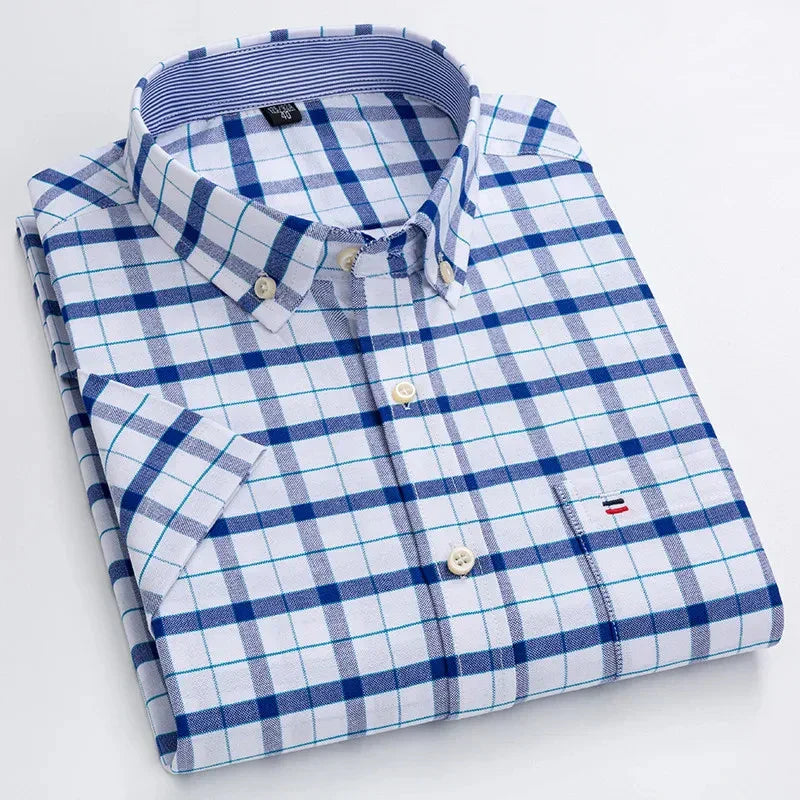Luvare Paris - Chemise en Coton Élegante pour Homme