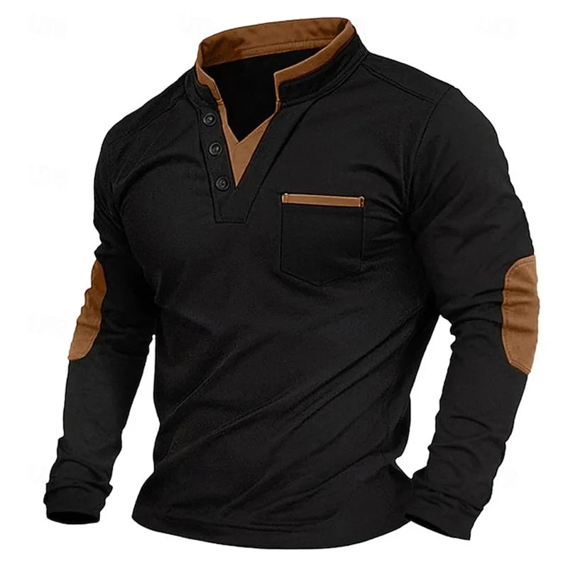 Amévie™ | Sweat-shirt pour hommes à col en V