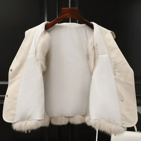 Amévie™ | Gilet en Fausse Fourrure Clara
