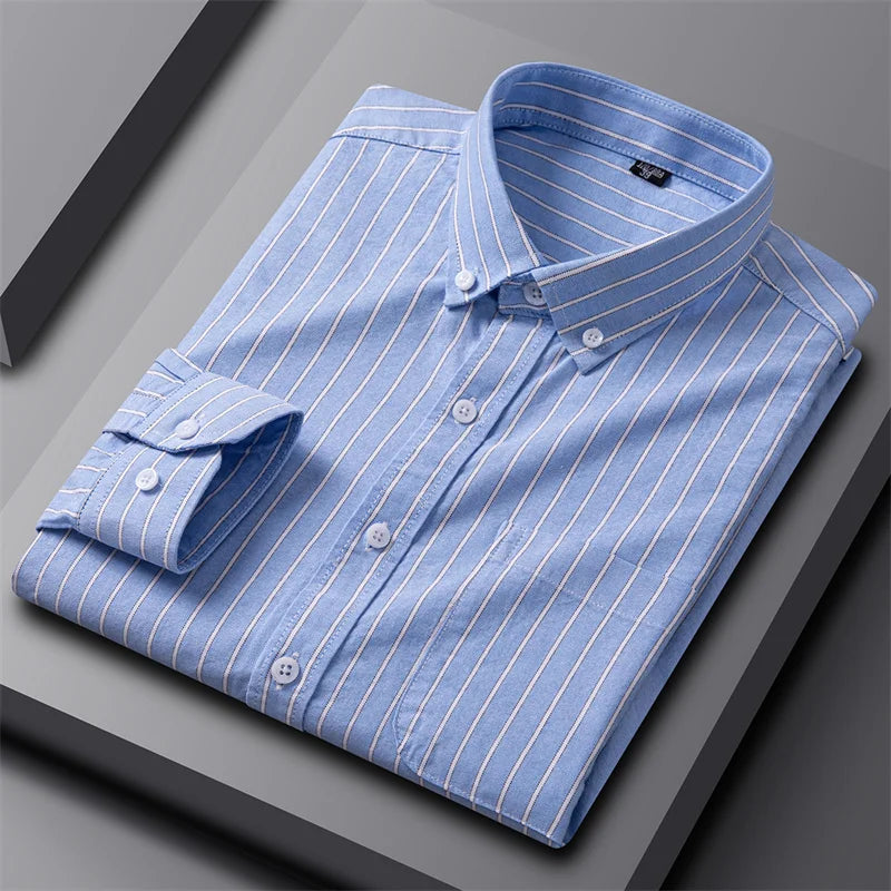 Luvare Paris - Chemise Oxford Chic pour Homme