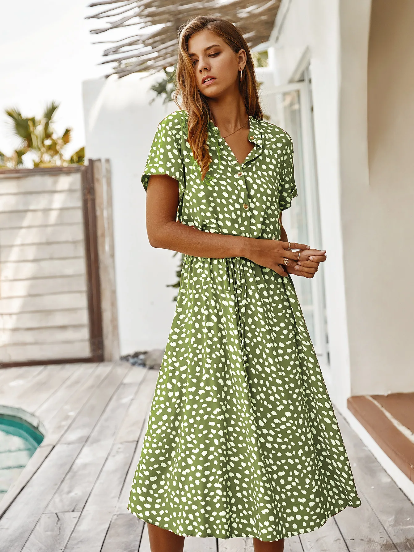 Cloé | Robe Chemise Été