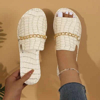 Mira | Tongs de Plage Wedge Luxe™
