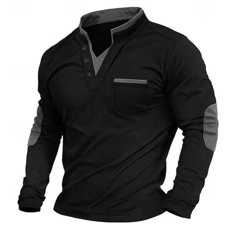 Amévie™ | Sweat-shirt pour hommes à col en V