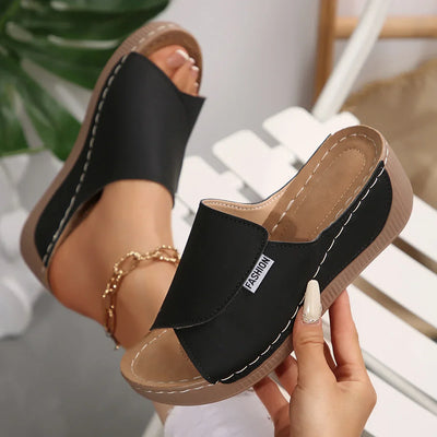 Selene | Sandales à Talon Wedge Orthopédiques™