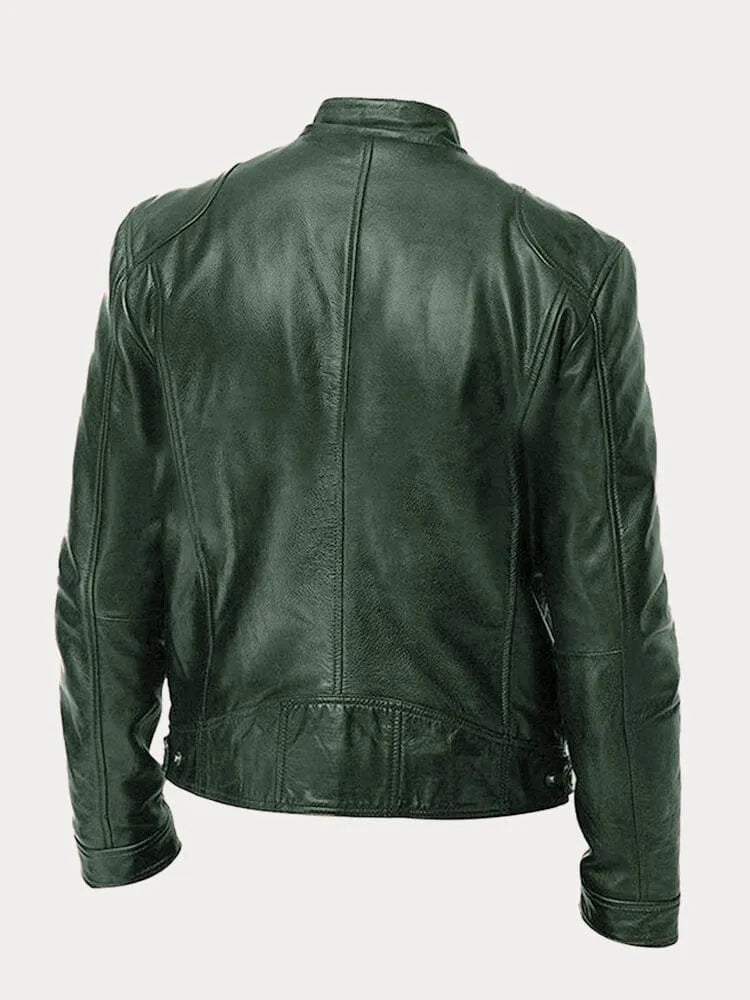 Amévie™ | Veste décontractée en cuir