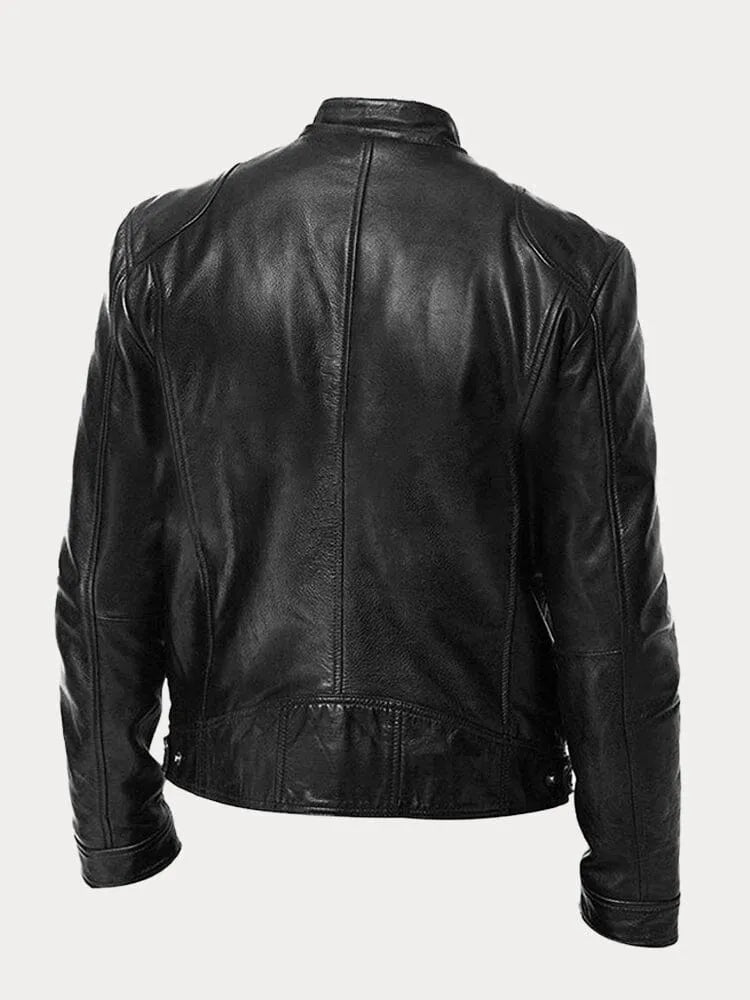 Amévie™ | Veste décontractée en cuir