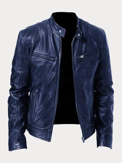 Amévie™ | Veste décontractée en cuir