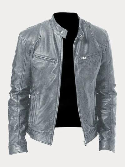 Amévie™ | Veste décontractée en cuir