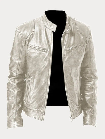 Amévie™ | Veste décontractée en cuir