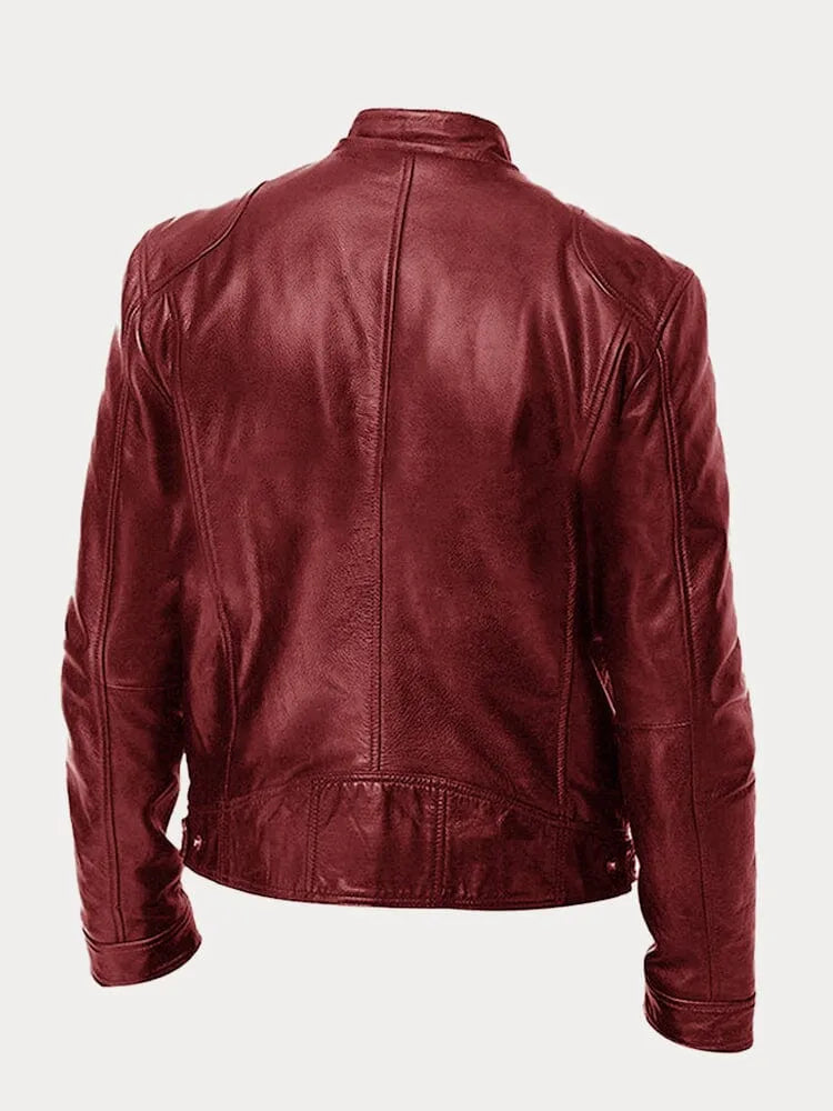 Amévie™ | Veste décontractée en cuir