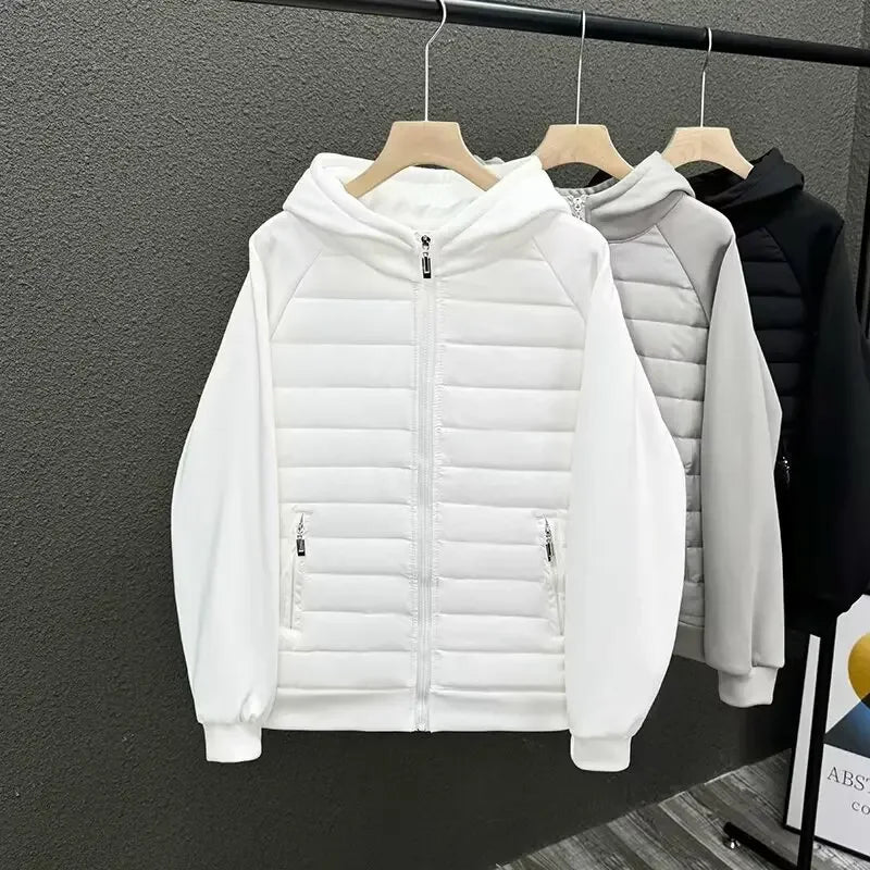 Élégante veste matelassée en coton