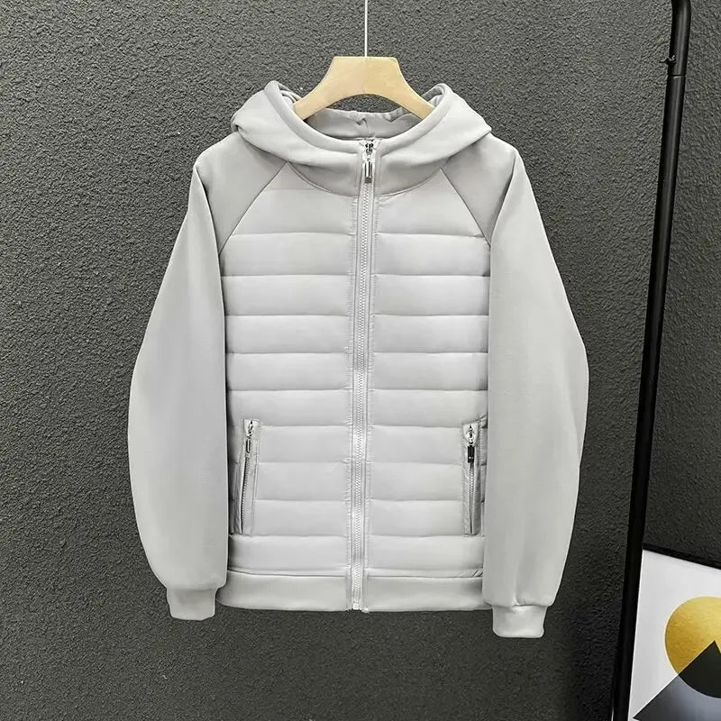 Élégante veste matelassée en coton