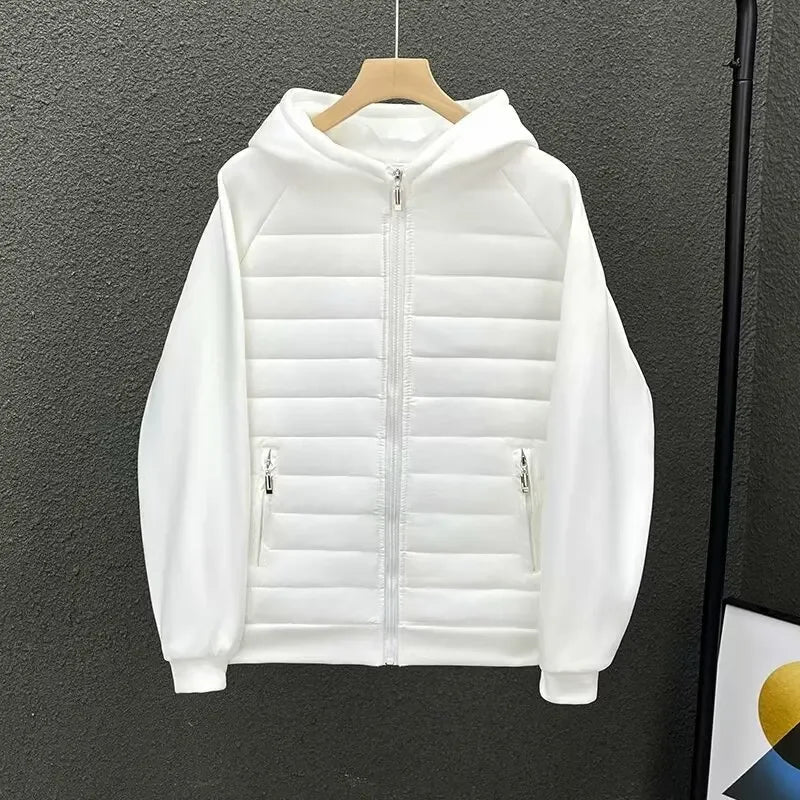 Élégante veste matelassée en coton