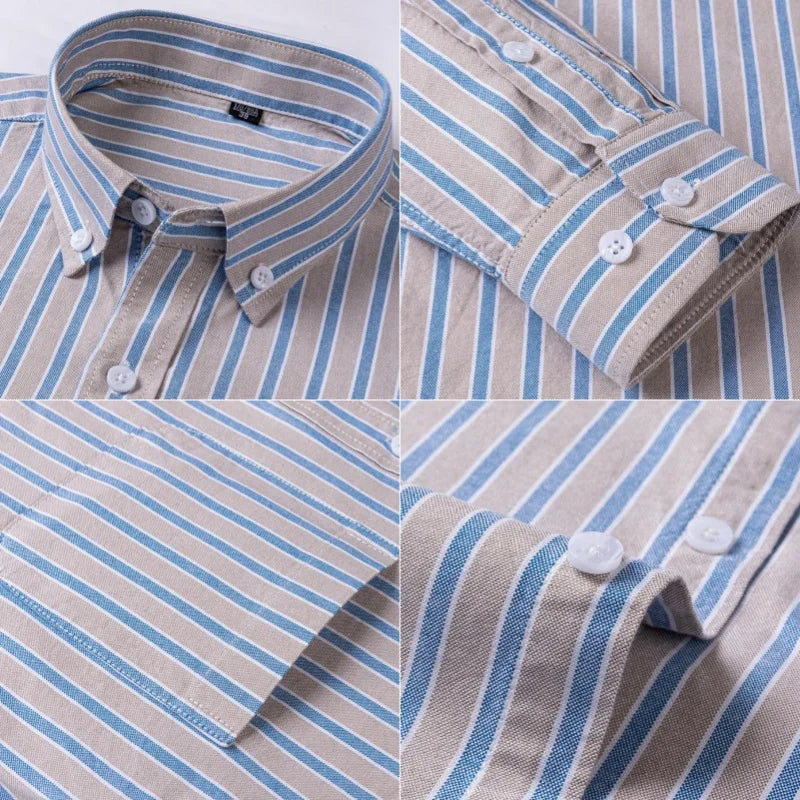 Luvare Paris - Chemise Oxford Chic pour Homme