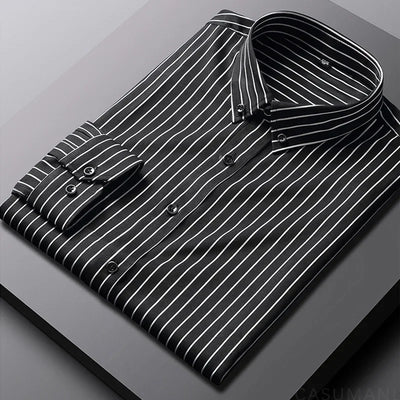 Luvare Paris - Chemise à Rayures Décontractée pour Hommes