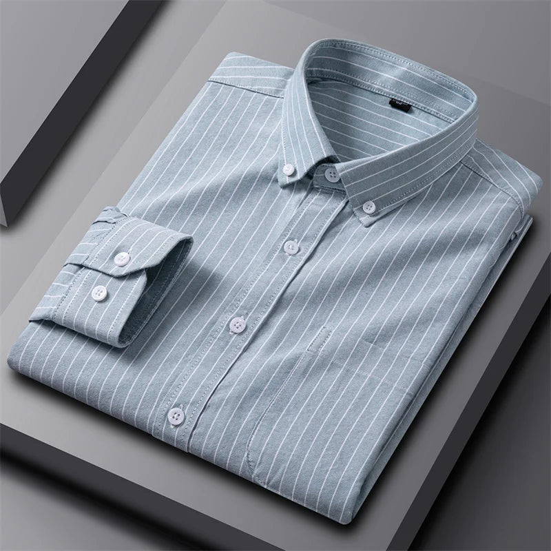 Luvare Paris - Chemise Oxford Chic pour Homme