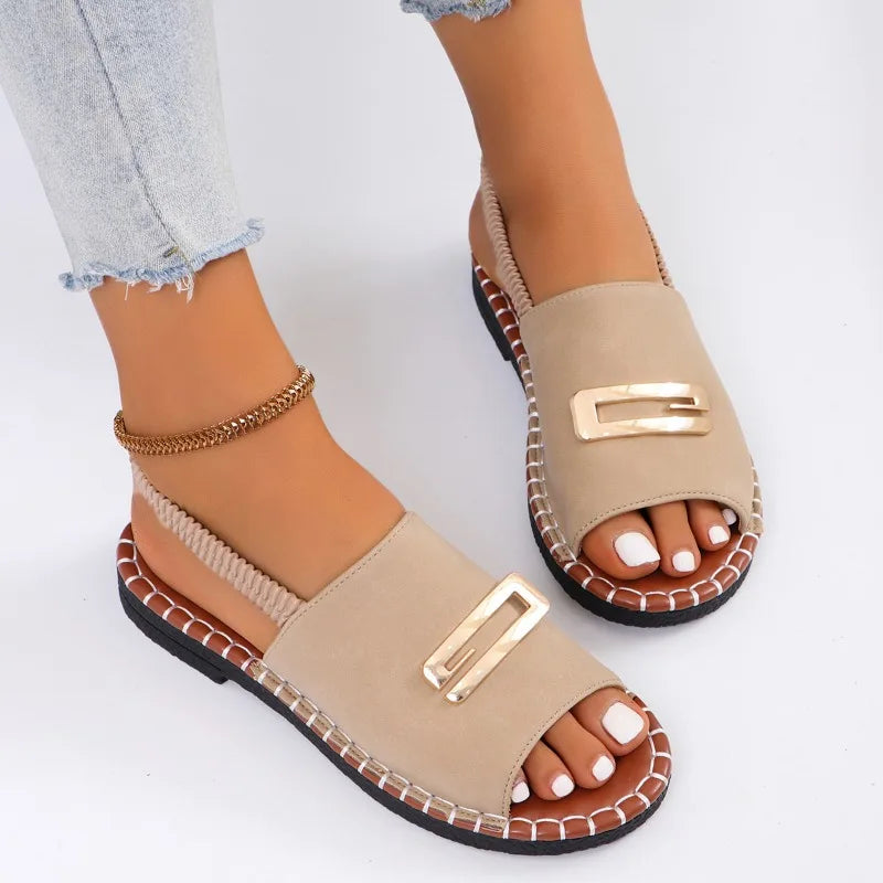 Gianna | Sandales à talon en coin orthopédique™