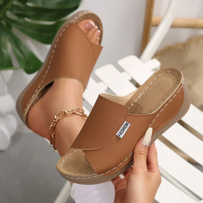 Selene | Sandales à Talon Wedge Orthopédiques™