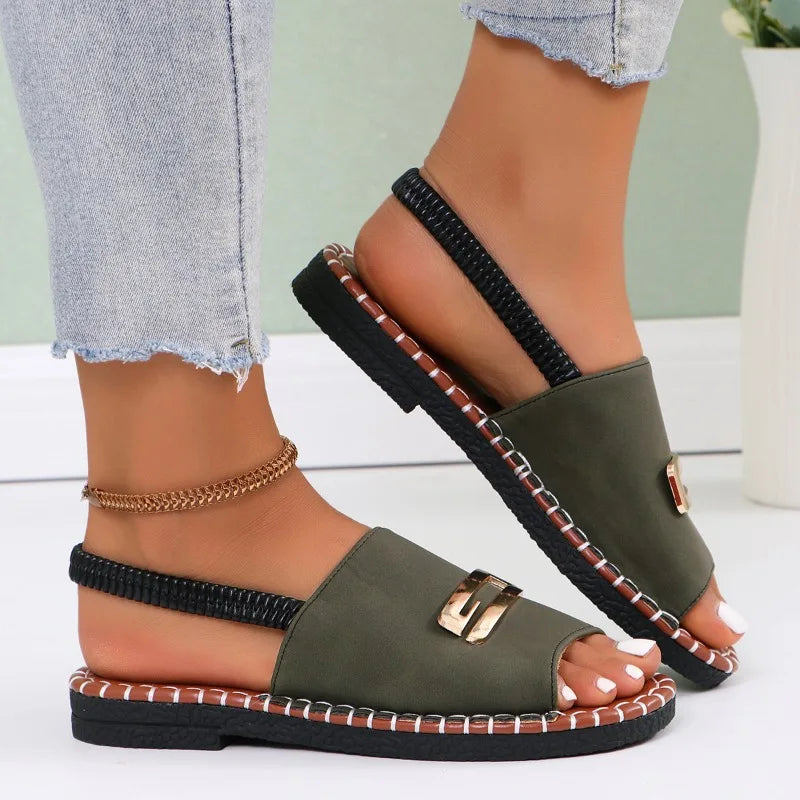 Gianna | Sandales à talon en coin orthopédique™