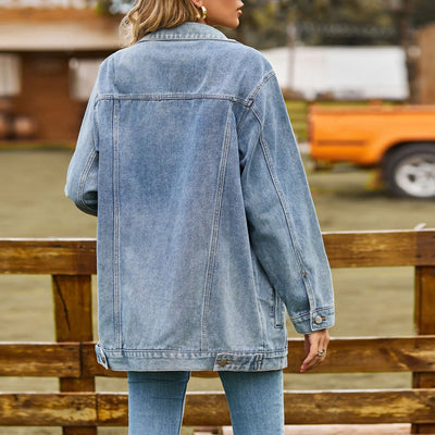 Margaux - Veste en Jean Élégante Classique
