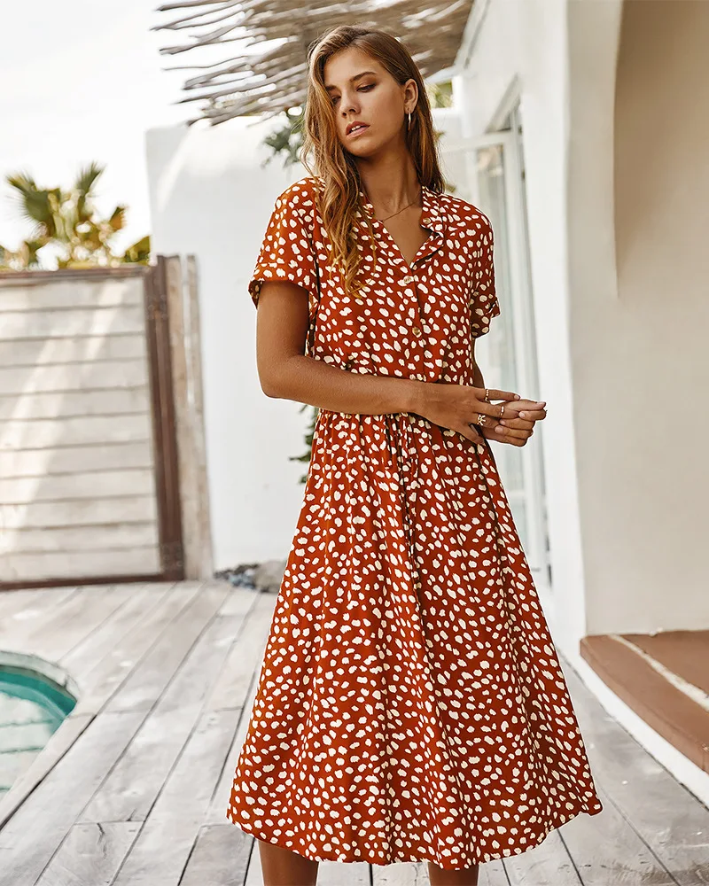 Cloé | Robe Chemise Été