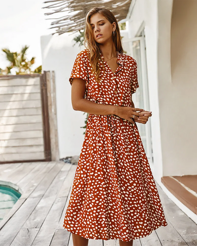 Cloé | Robe Chemise Été