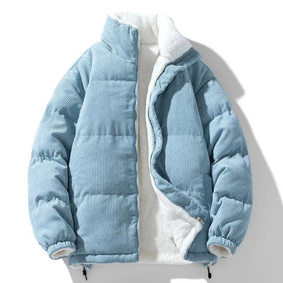 Veste en Velours Côtelé de Luxe