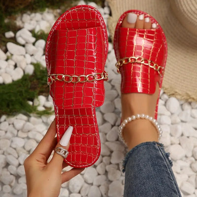 Mira | Tongs de Plage Wedge Luxe™