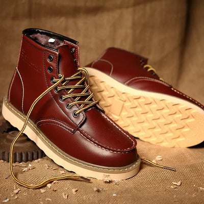 Muller™ – Bottines en Cuir Rétro