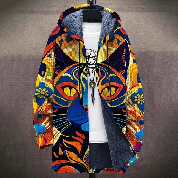 Mansana | Cardigan de luxe inspiré par l'art